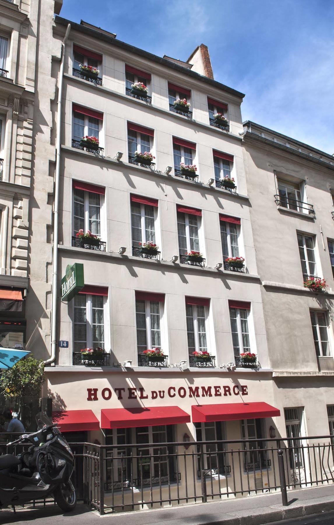 Hotel Du Commerce Paris Exteriör bild